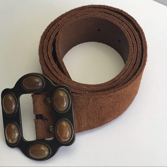 ANTONIAZZI FERENZE suede belt like NEW - Picture 3 of 14